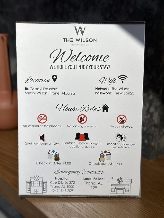 The Wilson Tirana 호텔 외부 사진
